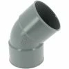 NICOLL Coude 45° PVC évacuation Femelle Femelle Ø63 -NICOLL Soldes 1035586 1