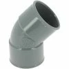 NICOLL Coude 45° PVC évacuation Femelle Femelle Ø40