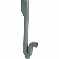 NICOLL Siphon Double Orientable Machnine à Laver Sortie Horizontale Ø40