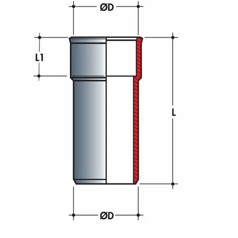 NICOLL Manchette Mf Ø90 4 NICOLL Manchette Mf Ø90 – Image 2