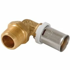 NICOLL Coude Multicouche à Sertir Mâle Ø16-3/8
