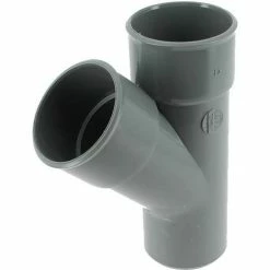 NICOLL Culotte 45° PVC Mâle Femelle Ø63