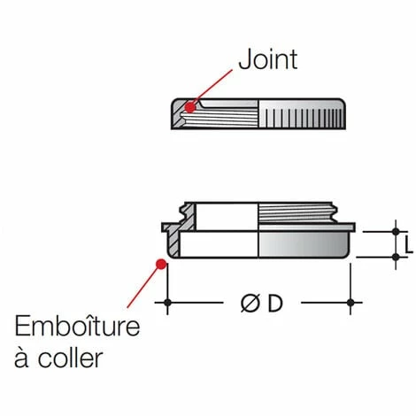 NICOLL Tampon De Visite Avec Bouchon Mf Ø110 4 NICOLL Tampon De Visite Avec Bouchon Mf Ø110 – Image 2