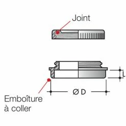 NICOLL Tampon De Visite Avec Bouchon Mf Ø140 7 NICOLL Tampon De Visite Avec Bouchon Mf Ø140 -NICOLL Soldes 10639864 3