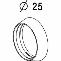 Joint Conique Pour Tube Diamètre 25 Mm (sachet De 2 Joints) NICOLL -NICOLL Soldes 10758650 2