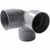 NICOLL Coude 87°30 Double D'équerre PVC évacuation Mâle Femelle Ø100 -NICOLL Soldes 11264925 1