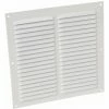 Alu Laque Blanc Avec Moustiquaire Carrée 15x15 NICOLL