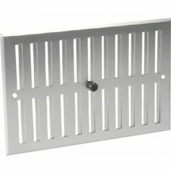 Alu Anodise Gris Avec Fermeture Rectangulaire 17x25 NICOLL