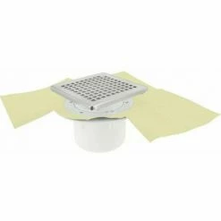 Siphon Docia Sicax Vertical 15x15cm Pour Douche Carrelée - Nicoll