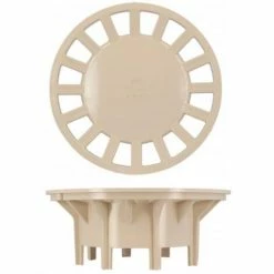 Grille 230 Pour Siphon De Cours 250x250, Couleur Sable NICOLL