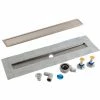 NICOLL Caniveaux Inox Complet Avec Cadre + Grille Réversible 70x680 -NICOLL Soldes 1606451 1