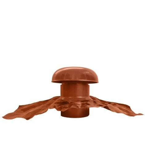 Chapeau De Ventilation Tuile Ø100 Mm NICOLL Avec Collerette D'étanchéité - CDT10 3 Chapeau De Ventilation Tuile Ø100 Mm NICOLL Avec Collerette D'étanchéité - CDT10