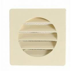Grille D'aération Extérieure Ø100mm - NICOLL : 1GETM100