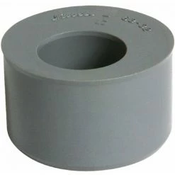 Tampon De Reduction Male-femelle, PVC Gris - � 100/50 Mm NICOLL, Ref. UT5 - Besoin D'Habitat