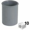 Lot De 10 Manchons En PVC Pour L'évacuation Ø40 - Femelle Femelle - Nicoll -NICOLL Soldes 23997893 1