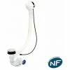 Vidage NICOLL Avec Siphon Extra-plat Inclus