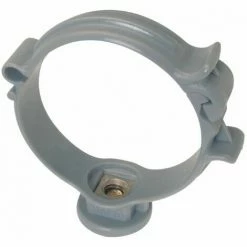 Collier Monobloc Pour Tube De Descente CM50 - PP Gris - 50 Mm NICOLL