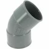 NICOLL Coude 45° PVC évacuation Femelle Femelle Ø50