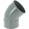 NICOLL Coude 45° PVC évacuation Femelle Femelle Ø125