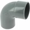 NICOLL Coude 87°30 PVC évacuation Mâle Femelle Ø63