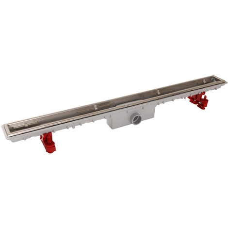 Caniveau De Douche Sans Grille Docia Nicoll - 50x890mm -NICOLL Soldes 510497 1