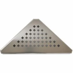 NICOLL Grille Inox 304 GSTRIANS Pour Caniveau D'angle Docia