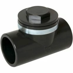 NICOLL Clapet Anti-retour PVC Pression - Anthracite - Ø 50 Mm CARJ