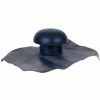 Chapeau De Ventilation Simple Ardoise Ø125 Mm NICOLL - CD12