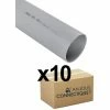 Lot De 10 Tubes PVC Compact NF-Me - Diamètre 75 Mm - 4 Mètres - Nicoll -NICOLL Soldes 7213276 1