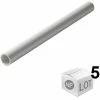 Lot De 5 Tubes PVC Blanc NF Diamètre 40 Mm - 2 Mètres - Nicoll 2 Lot De 5 Tubes PVC Blanc NF Diamètre 40 Mm - 2 Mètres - Nicoll -NICOLL Soldes 7220806 1