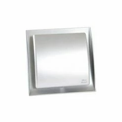 Grille De Ventilation NEOLIA Design Diamètre 100 Imiitation Inox Brossé NICOLL